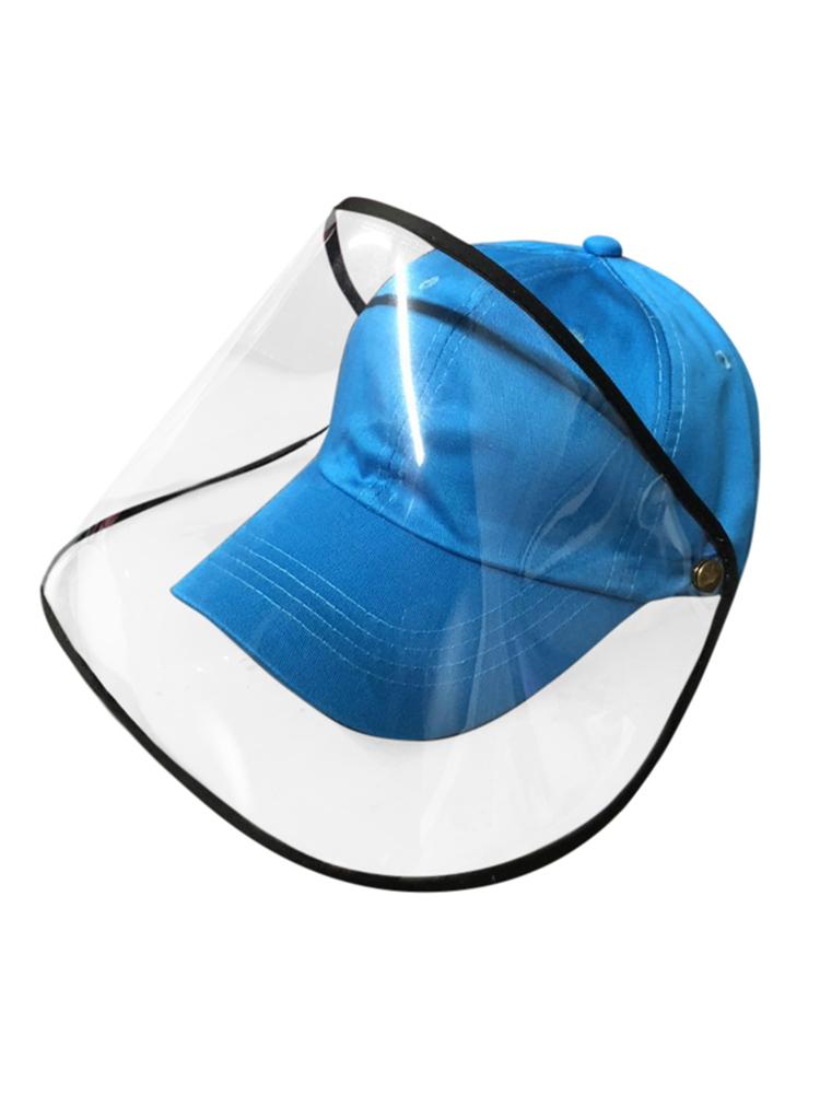 Anti-spitting Protective Hat Dustproof Cover Peaked Cap Hat Adjustable Size