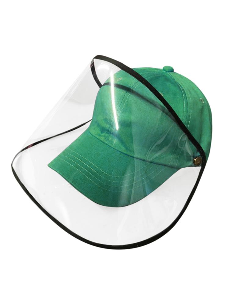 Anti-spitting Protective Hat Dustproof Cover Peaked Cap Hat Adjustable Size