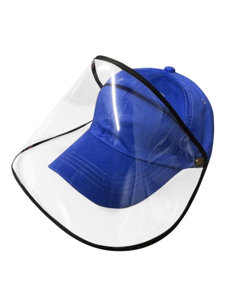 Anti-spitting Protective Hat Dustproof Cover Peaked Cap Hat Adjustable Size