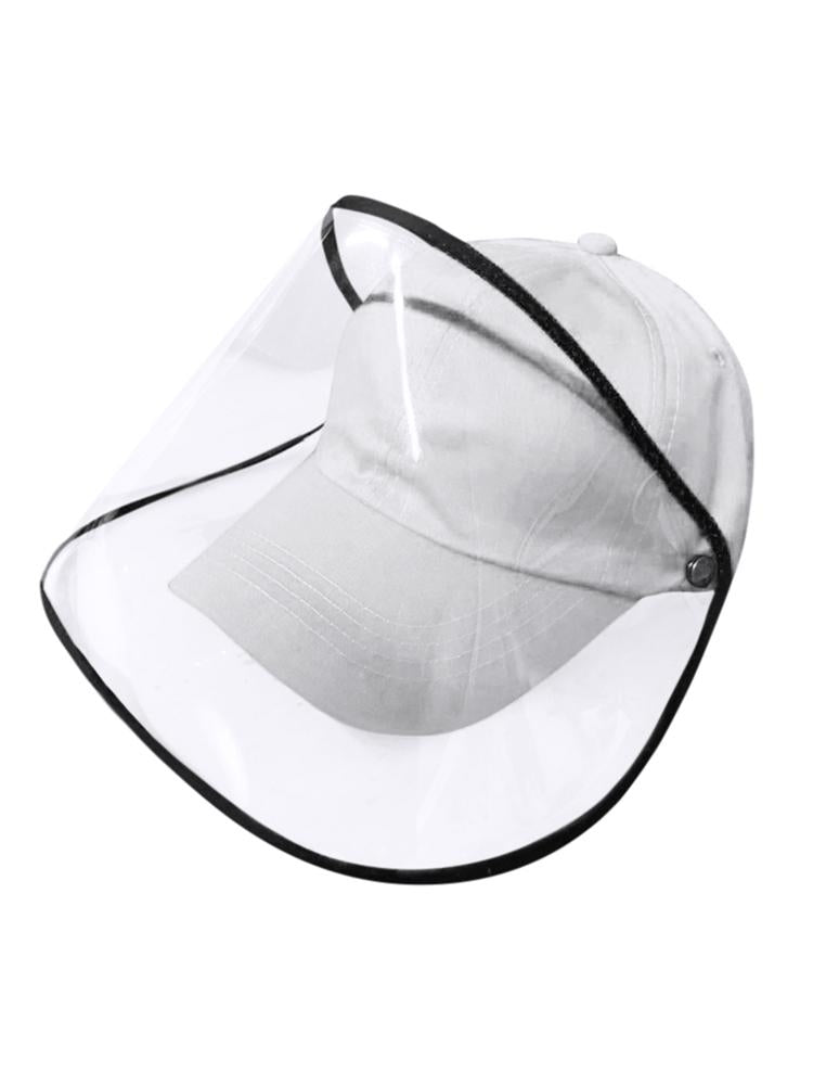 Anti-spitting Protective Hat Dustproof Cover Peaked Cap Hat Adjustable Size